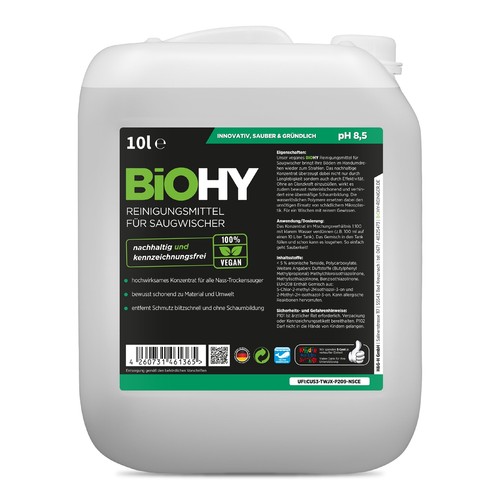 Biohy saugwischer reiniger 10l - biohy,